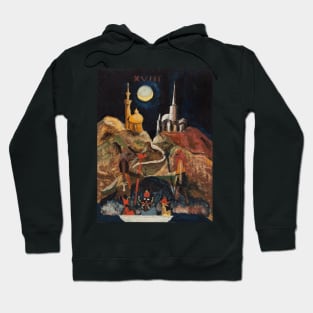 Aleister Crowley Art - The Moon. Hoodie